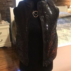 Children’s Place Puffer Sequin Vest